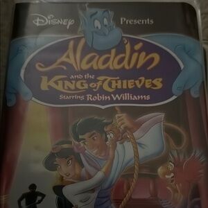 Disney Aladdin and the King of Thieves DVD - Blue and Gold
